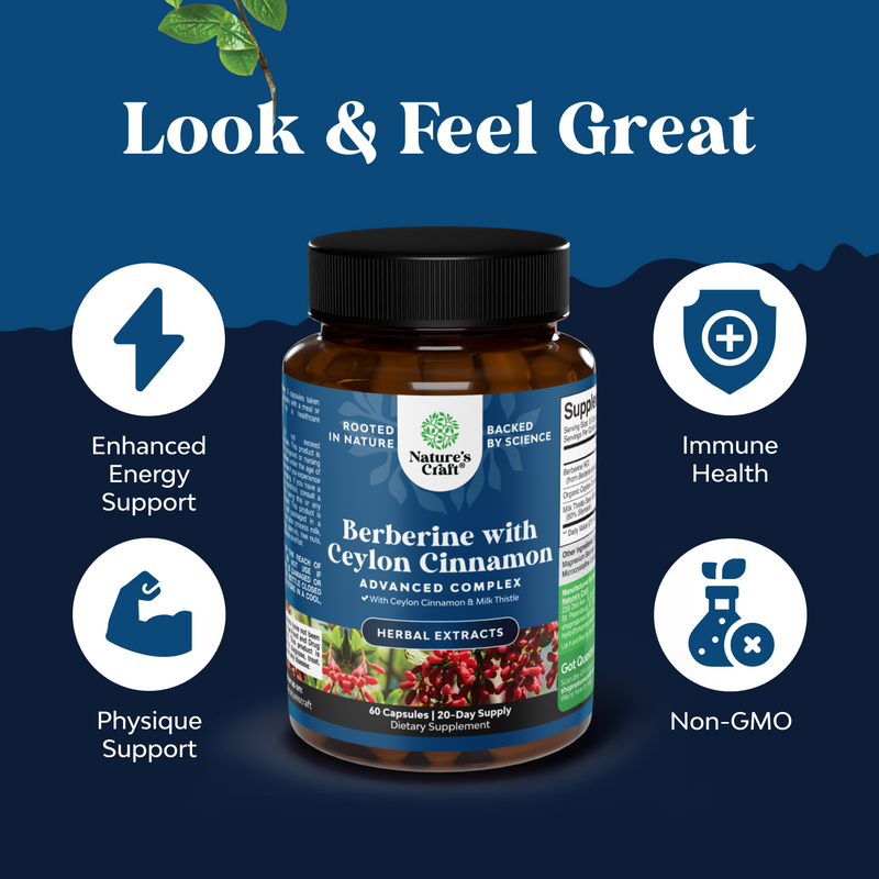 Berberine 1200mg per serving