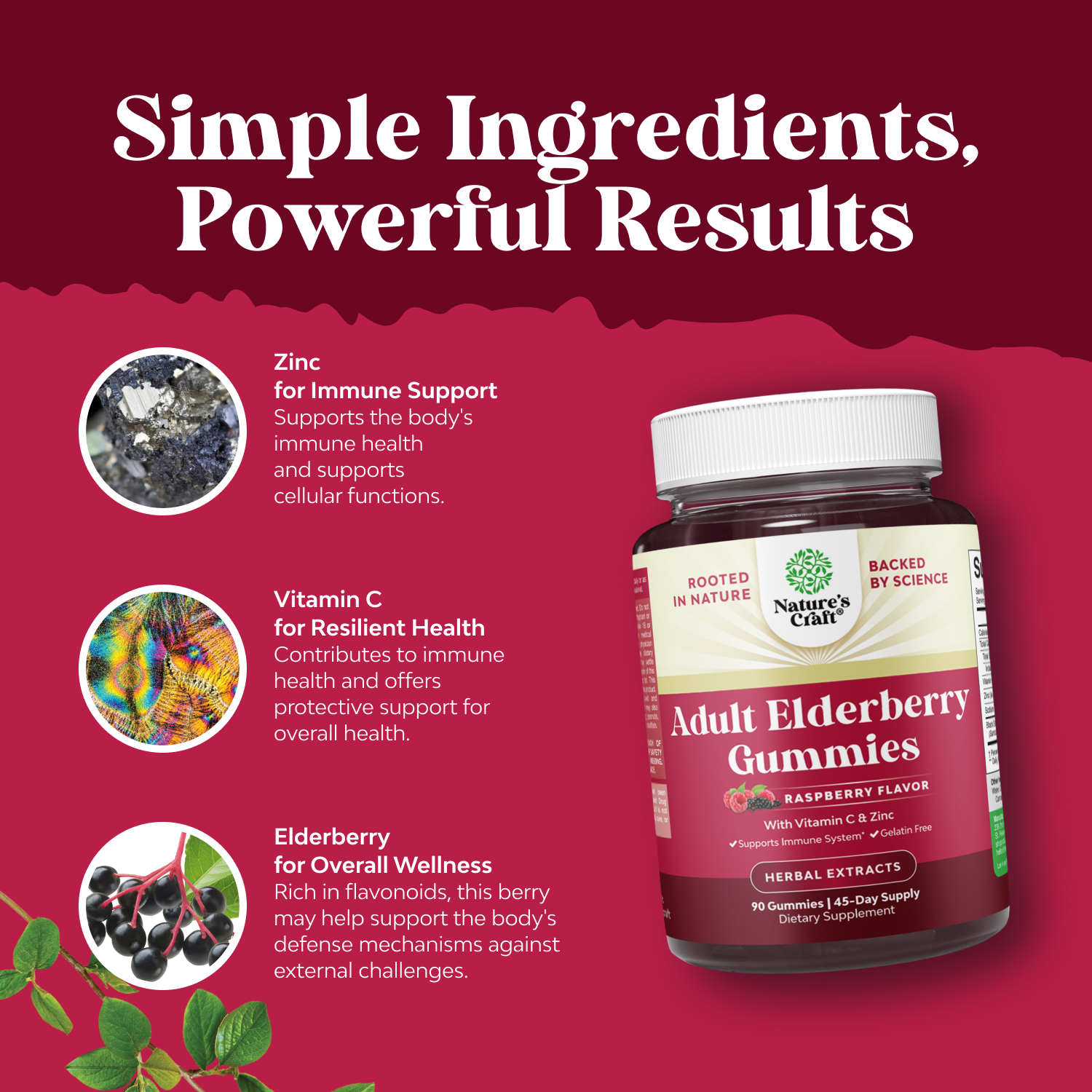 Adult Elderberry Gummies