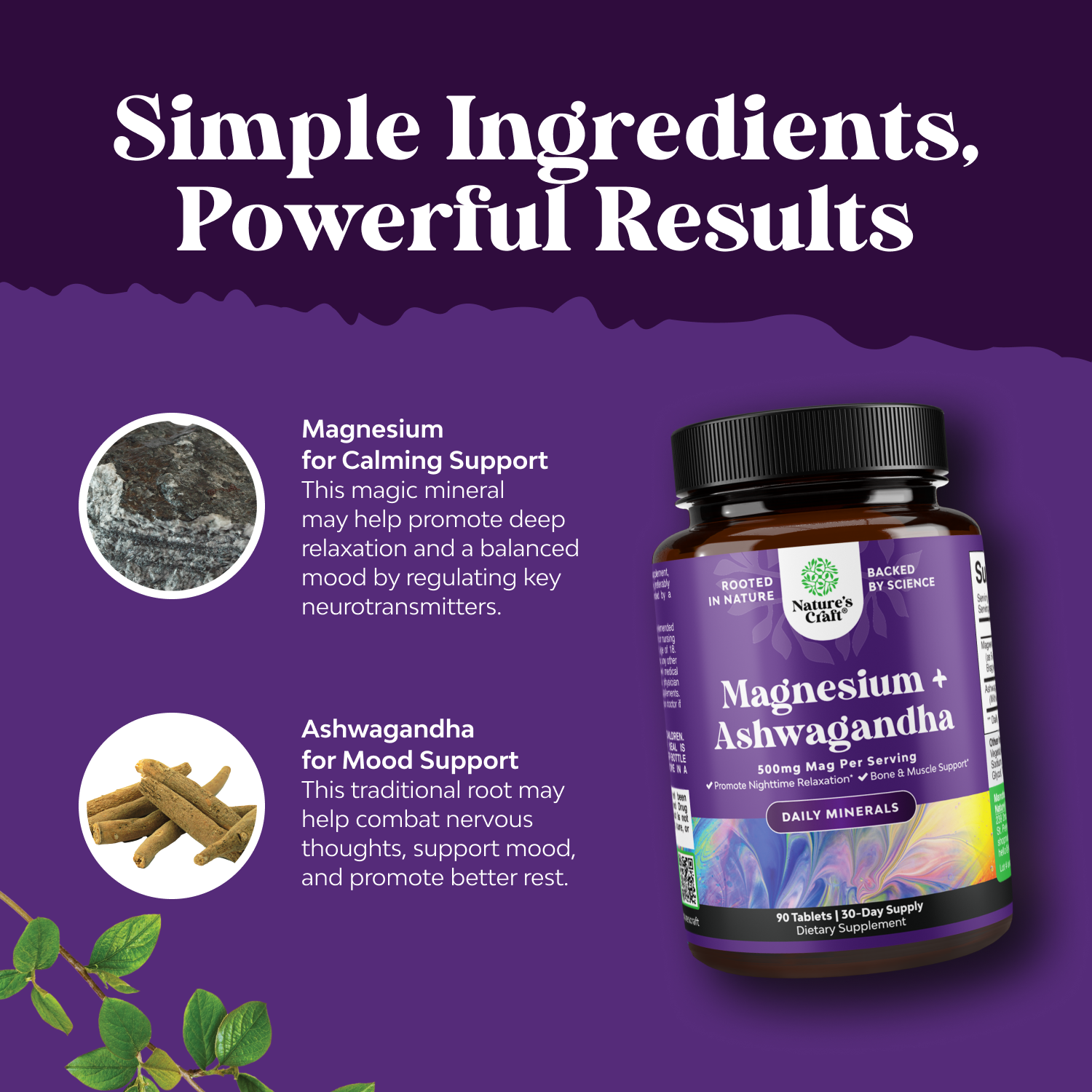 Magnesium + Ashwagandha