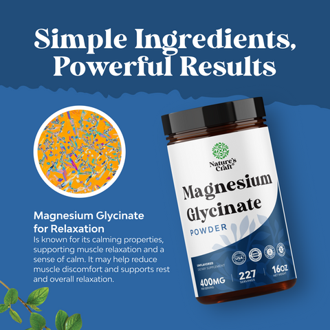 "COMING SOON" Nature's Craft Basics - Magnesium Glycinate Powder