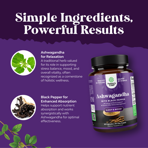 Ashwagandha 1300mg per serving