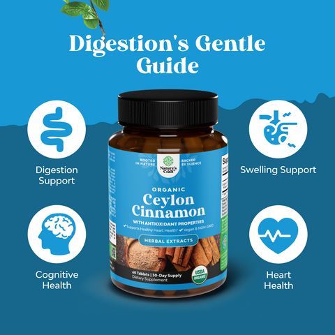 Organic Ceylon Cinnamon 1000mg per serving