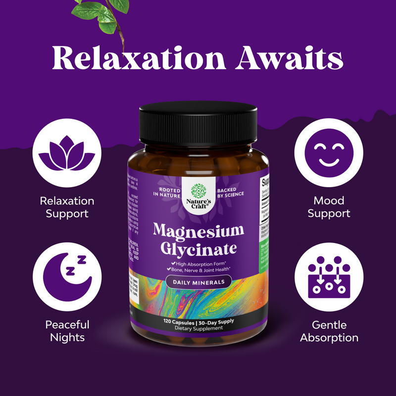 Magnesium Glycinate 500mg per serving