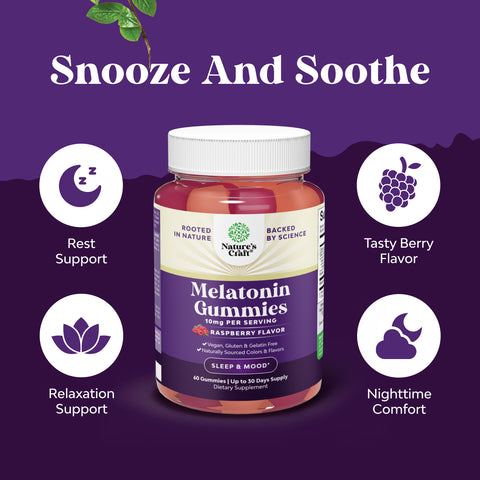 Melatonin Gummies 10mg per serving