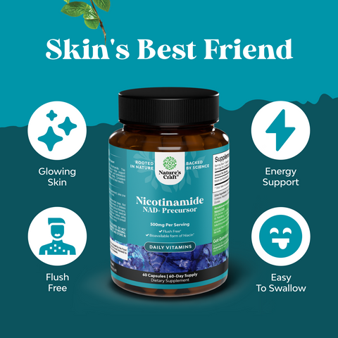 Nicotinamide NAD + Precursor 500mg
