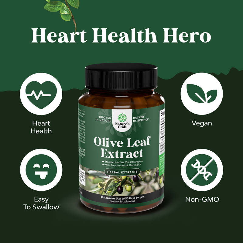 Olive Leaf Extract 750mg per serving