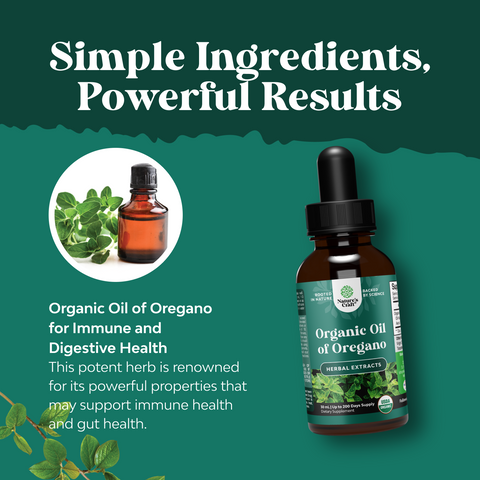 Organic Oil of Oregano Drops