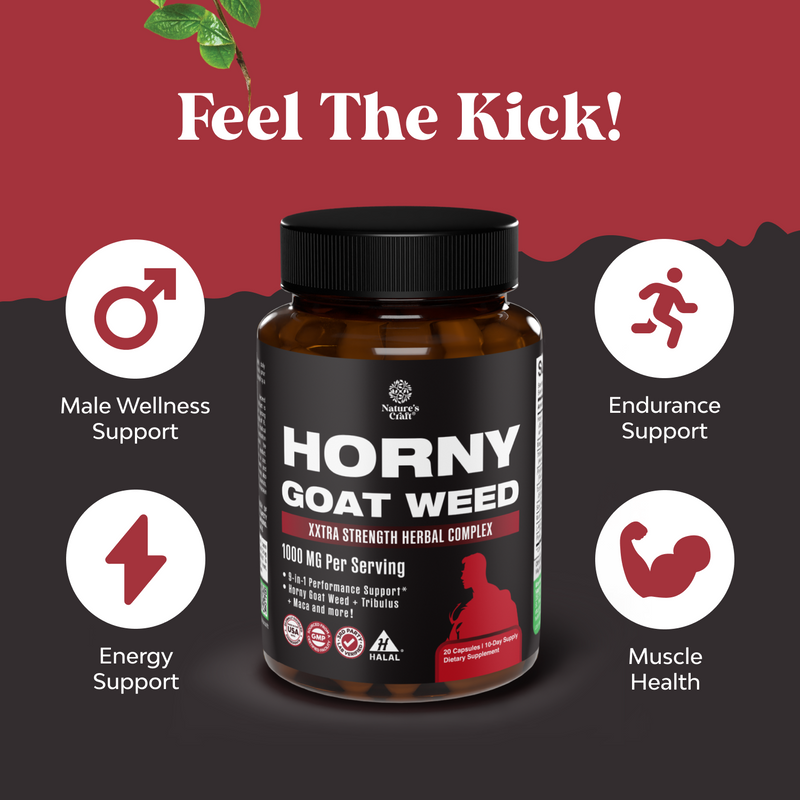 Horny Goat Weed 1000mg per serving