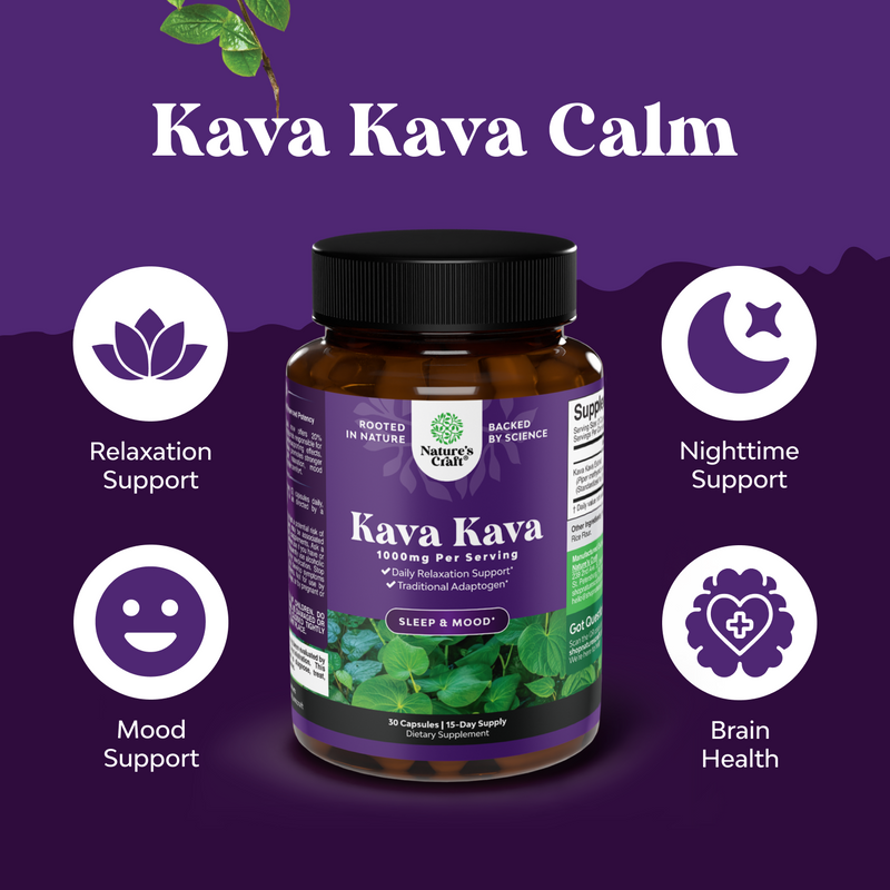 Kava Kava 1000mg per serving