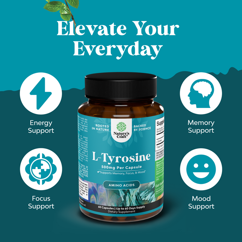 L-Tyrosine 500mg per serving