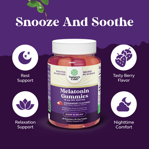 Melatonin Gummies 10mg per serving