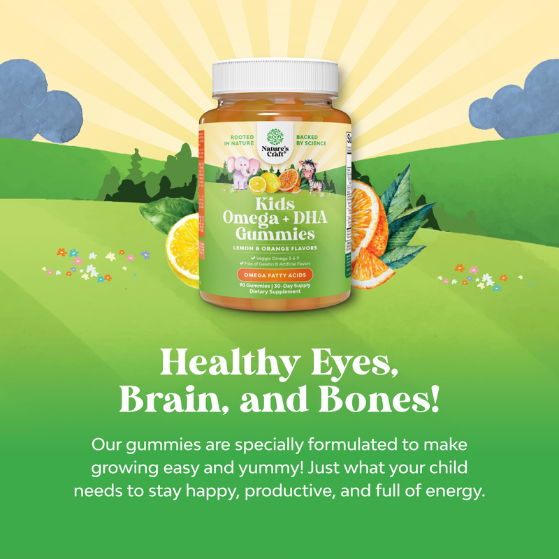 Kids Omega + DHA Gummies