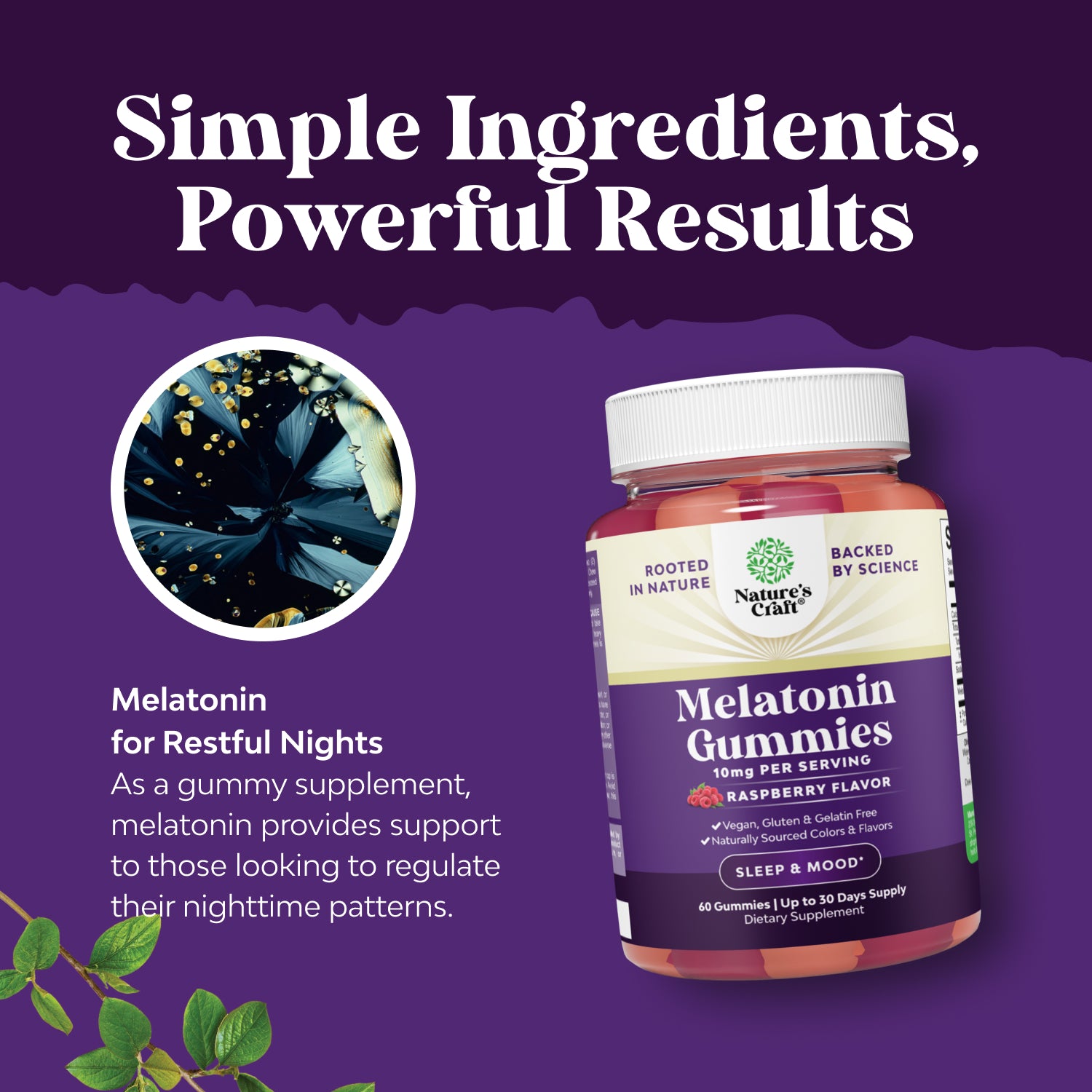 Melatonin Gummies 10mg per serving
