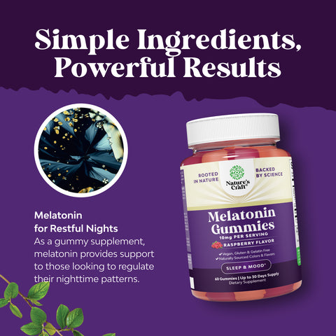 Melatonin Gummies 10mg per serving