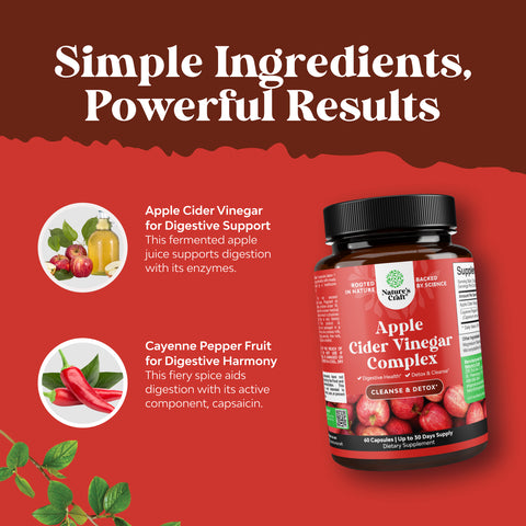 Apple Cider Vinegar Complex 1000mg per serving
