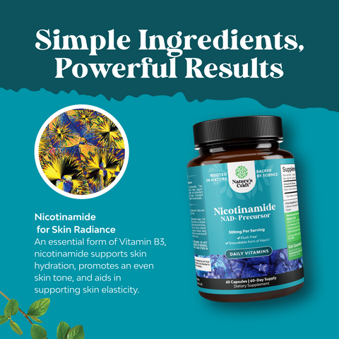 Nicotinamide NAD + Precursor 500mg