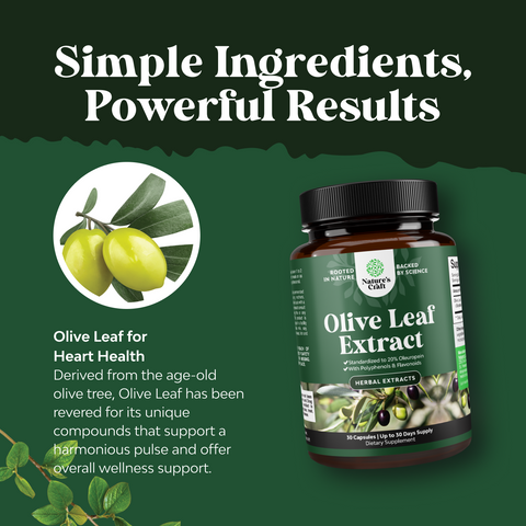 Olive Leaf Extract 750mg per serving