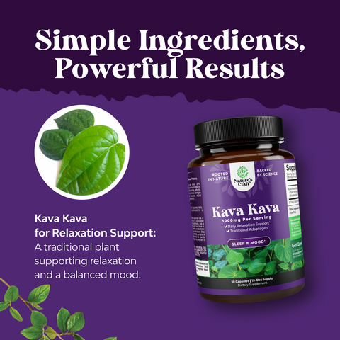 Kava Kava 1000mg per serving