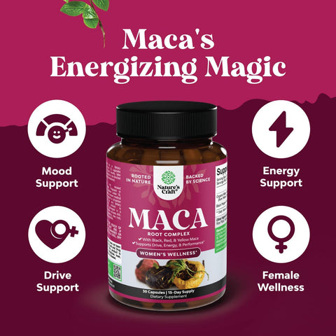 Women's MACA Root Complex 1500mg per serving